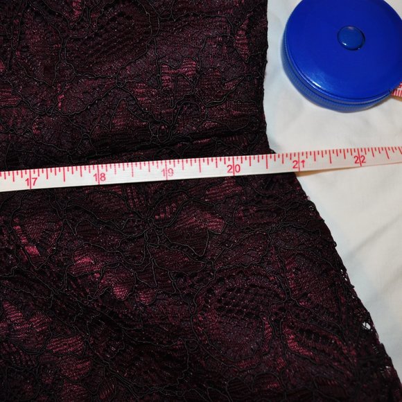 David's Bridal Strapless Dress Plus Size - Picture 3 of 4